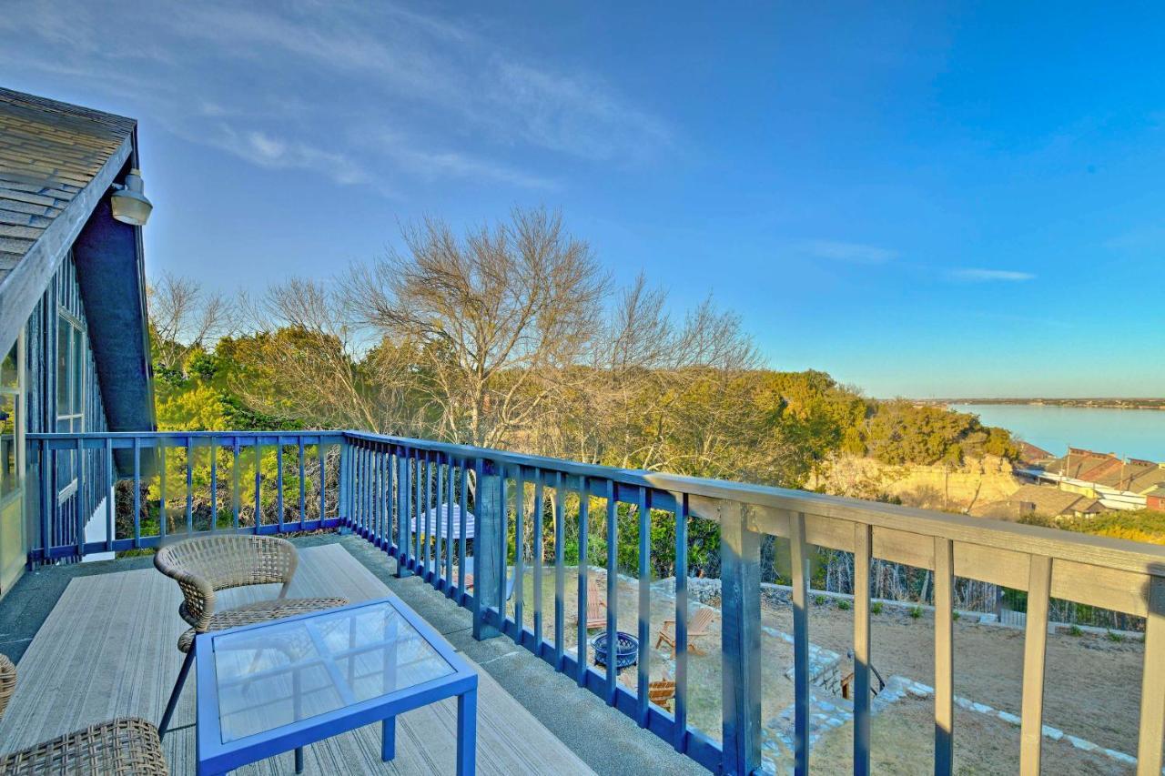 Chic Lakefront Granbury Getaway With Private Dock! Exteriör bild